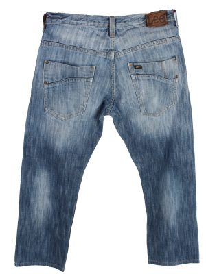 Vintage Lee Faded Denim Jeans W32 L34 Light Blue J4161-108094