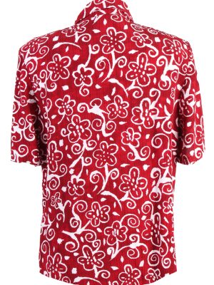 Vintage Encade Blouses Short Sleeve 38 Multi LB290-109744