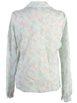 Vintage Long Sleeve Blouses Casual Multi Colour LB294-110011