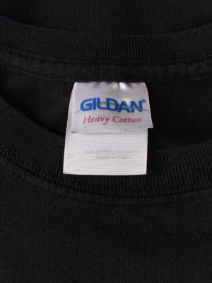 Vintage Gildan Heavy Cotton Regular Fit T-Shirt L Black TS361-109589