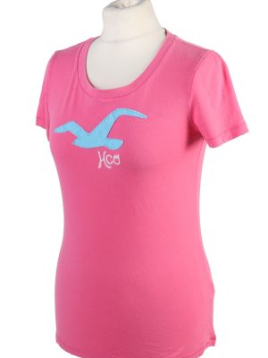 Vintage Hollister T-Shirt L Pink TS377-109651