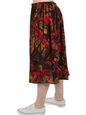 Vintage Summer Women`s Skirt Chest Elastic Waisted Multi Coloured SK041-111325