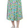 Vintage Summer Fancy Women`s Skirt Multi Coloured SK042-0