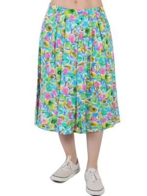 Vintage Summer Fancy Women`s Skirt Multi Coloured SK042-0