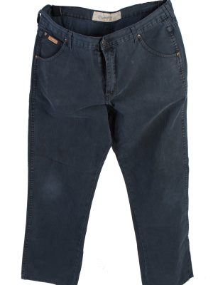 Vintage Wrangler Benton Mid Waist Straight Leg 36 in. Navy J4228-0