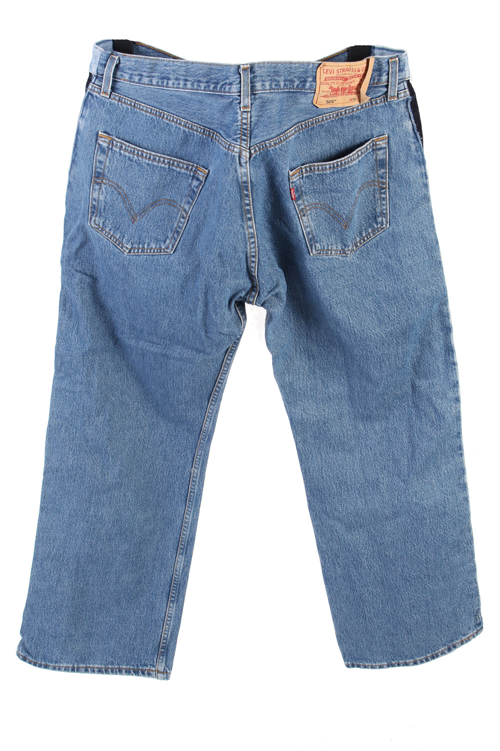 Levi’s 501 Denim Jeans Boot Leg Mens W36 L30 – Pepper Tree London