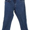 Vintage Wrangler Regular Fit Jeans Mid Waist Straight Leg 30 in. Dark Blue J4245-0