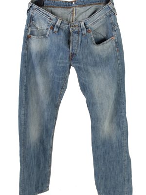 Vintage Lee Ripley X-Pocket Jeans Mid Waist 34 in. Light Blue J4279-0