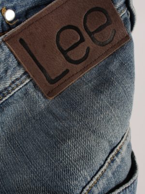 Vintage Lee Ripley X-Pocket Jeans Mid Waist 34 in. Light Blue J4279-111111