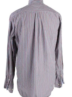 Vintage Mens Tommy Hilfiger Stripe Long Sleeve Shirts L Multi SH3861-114599