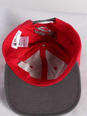 Vintage Disney Parks Authentic Original Mickey Printed Hat Red HAT432-115435