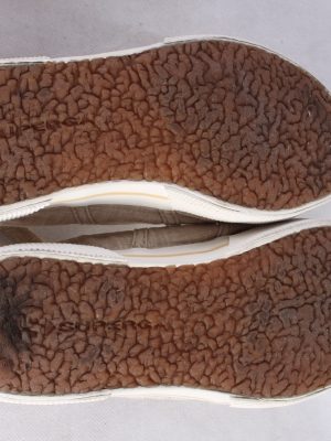 Vintage Superga Adults Cotu Classic Low-Top Trainers Unisex UK 3,5 Beige S736-116244