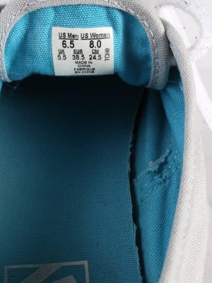 Vintage Vans Trainer Sports Shoes Unisex UK 5,5 Grey S738-116253