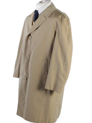 Vintage Alvy Classic Trench Coat Bust 48 Beige -C1537-116761