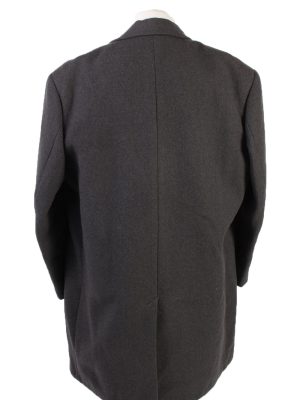 Vintage Reine Wolle Classic Jacket Coat Chest 49 Grey -C1561-116939