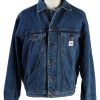 Vintage MFC Denim Jacket Sherpa S Blue -DJ1525-0