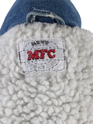Vintage MFC Denim Jacket Sherpa S Blue -DJ1525-116744