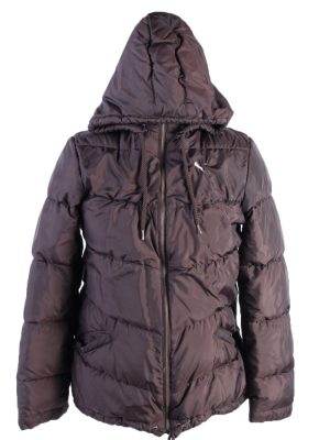 Vintage Puma Winter Puffer Coat 16 Brown -C1626-0