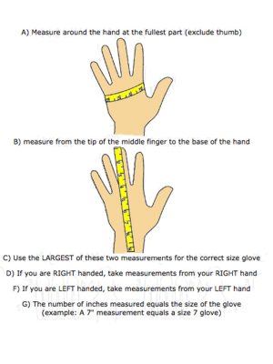 Vintage Leather Gloves Lining 7 Black G71-117665