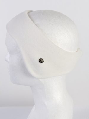 Vintage Fleece Headband White HB035-118247