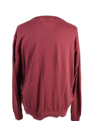 Vintage Pierre Cardin Pullover Jumper XL Bordeaux -IL1786-117361