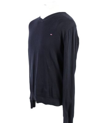 Vintage Tommy Hilfiger Pullover Jumper L Dark Blue -IL1799-117308