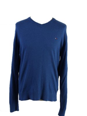Vintage Tommy Hilfiger Pullover Jumper XL Blue -IL1814-0