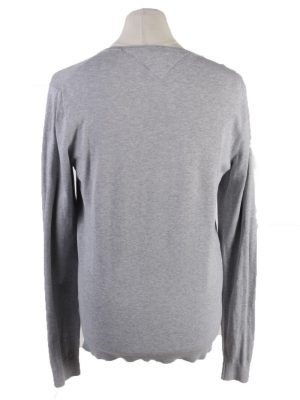 Vintage Tommy Hilfiger Sweatshirt L Grey -IL1836-117938