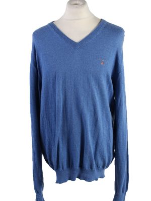 Vintage Gant Pullover Jumper XL Blue -IL1848-0