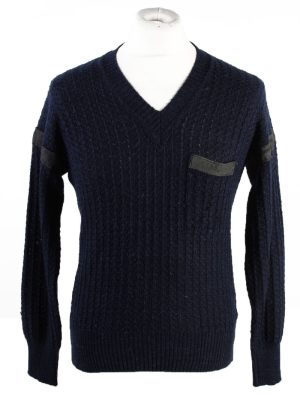 Vintage Mode Monte Carlo Pullover Jumper 48 Navy -IL1850-0
