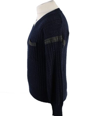Vintage Mode Monte Carlo Pullover Jumper 48 Navy -IL1850-118479