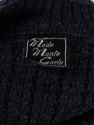 Vintage Mode Monte Carlo Pullover Jumper 48 Navy -IL1850-118481