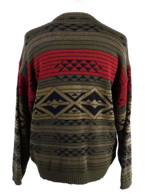 Vintage Carnet De Vol Pullover Jumper 2 Multi -IL1861-118472