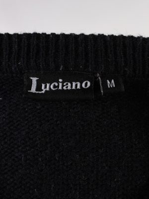 Vintage Luciano Christmas Jumper M Multi -IL1920-118795