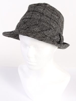 Vintage Wegener 1980s Fashion Trilby Hat Multi HAT638-0
