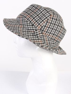 Vintage Canda 1980s Fashion Trilby Hat Multi HAT677-120173