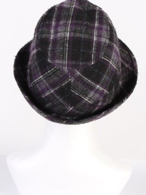 Vintage Colours Of The World 1990s Fashion Trilby Hat Multi HAT696-120279