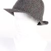 Vintage 1980s Fashion Felt Trilby Hat Multi HAT792-0