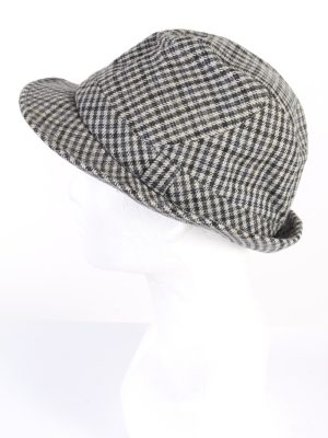 Vintage The Best Quality 1980s Fashion Trilby Hat Multi HAT796-120679