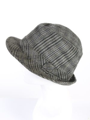 Vintage Henry Morell 1980s Fashion Trilby Hat Multi HAT799-120691