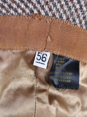 Vintage 1990s Fashion Lined Winter Hat Multi HAT812-120742