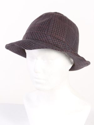 Vintage Rockel 1980s Fashion Lined Trilby Hat Multi HAT959-0