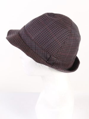 Vintage Rockel 1980s Fashion Lined Trilby Hat Multi HAT959-121617