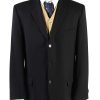Vintage Hugo Boss Classic Blazer Jacket Chest 44" Black HT2683-0
