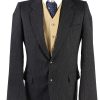 Vintage Kugler Classic Blazer Jacket Chest 39" Dark Grey HT2685-0