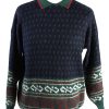 Vintage Vivage Christmas Icelandic Jumper M Multi -IL2028-0