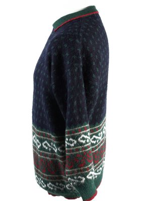 Vintage Vivage Christmas Icelandic Jumper M Multi -IL2028-119878