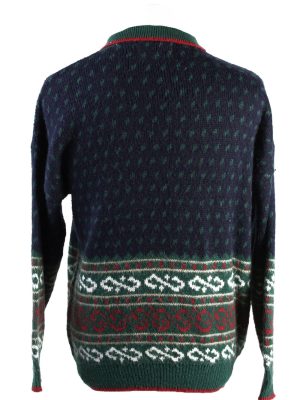 Vintage Vivage Christmas Icelandic Jumper M Multi -IL2028-119879