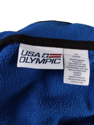 Vintage USA Olmypic Fleece Sweatshirt L Blue -SW2398-119407