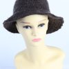 Vintage C&A 1980s Fashion Womens Brim Lined Hat Multi HAT1130-0